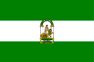 Andalusiens Flagge
