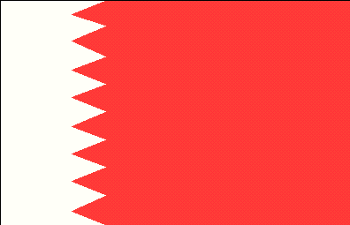 Bahrains Flagge