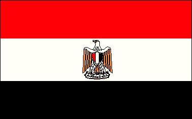 Ägyptens Flagge