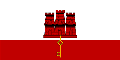 Flagge  Gibraltars -> mehr dazu