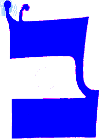 Henräisches Quadratschriftzeichen, respektive Zivver: BET auch 'wet'.