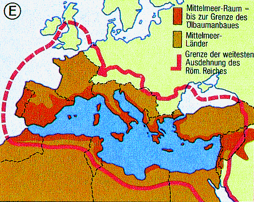 Karten 'Mittelmeer' und Levante
