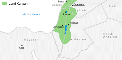 Erez Israel seit kanaanischer Zeit -> zum historischen Verlauf bitte anklicken