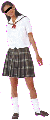 Red Indian schoolgirl